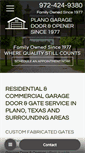 Mobile Screenshot of planogaragedoorandopener.com